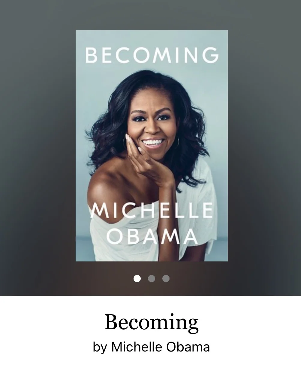 Screenshot from Goodreads