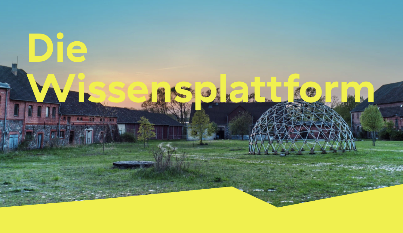 Zur Wissensplattform für Zukunftsorte