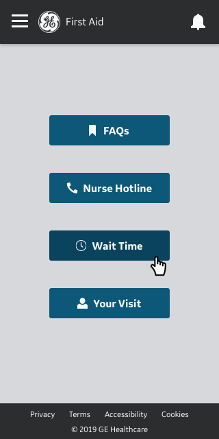 11 - Homepage_Wait Time Selected.png