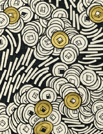 Lucky Coins | Pen on paper | 2006