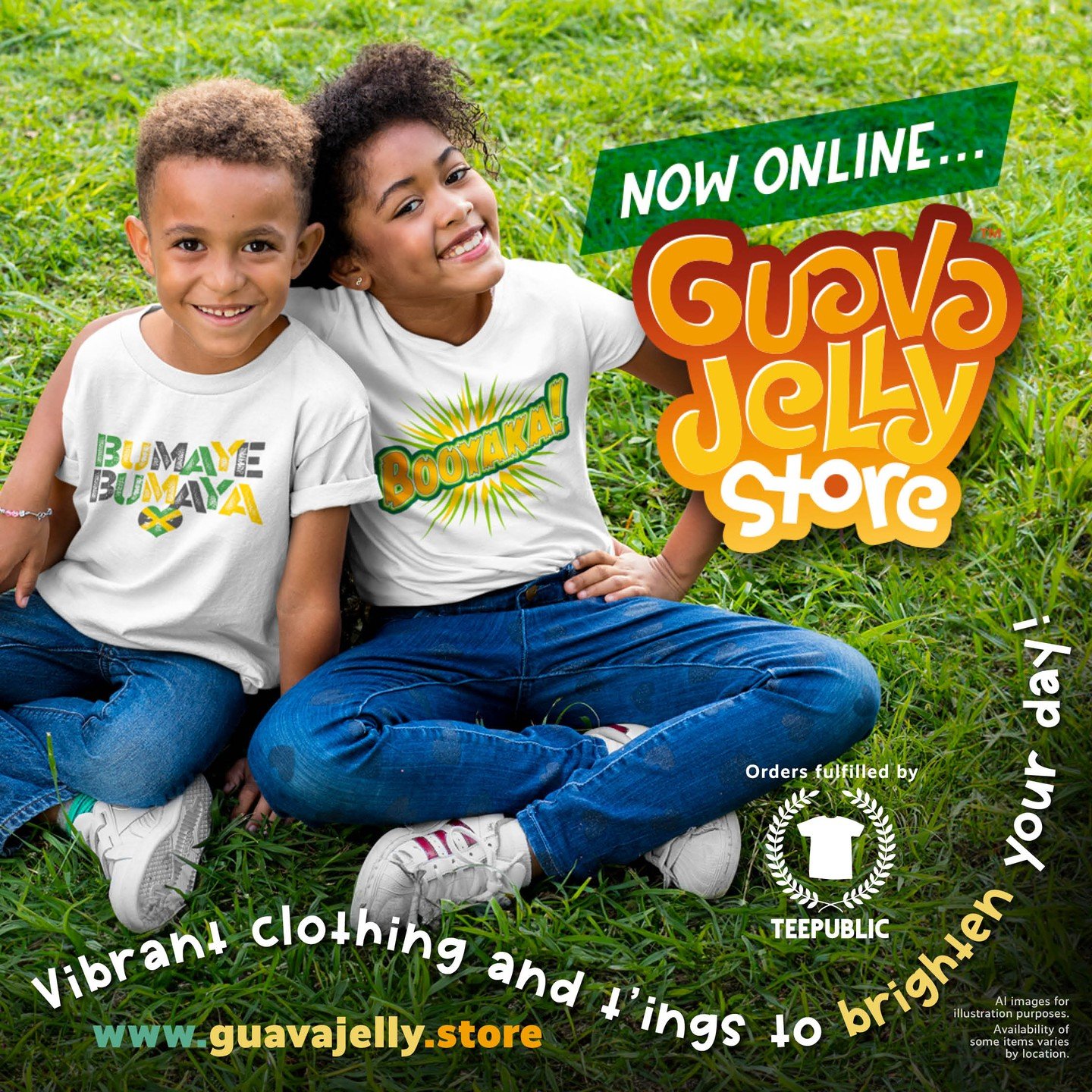 Time to spread the love, Guava Jelly Store presents original, colourful, wearable graphics to help brighten your day, from a tiny studio in which the sun always shines and the sky&rsquo;s always blue.

https://guavajelly.store

#JamaicaLove, #Jamaica