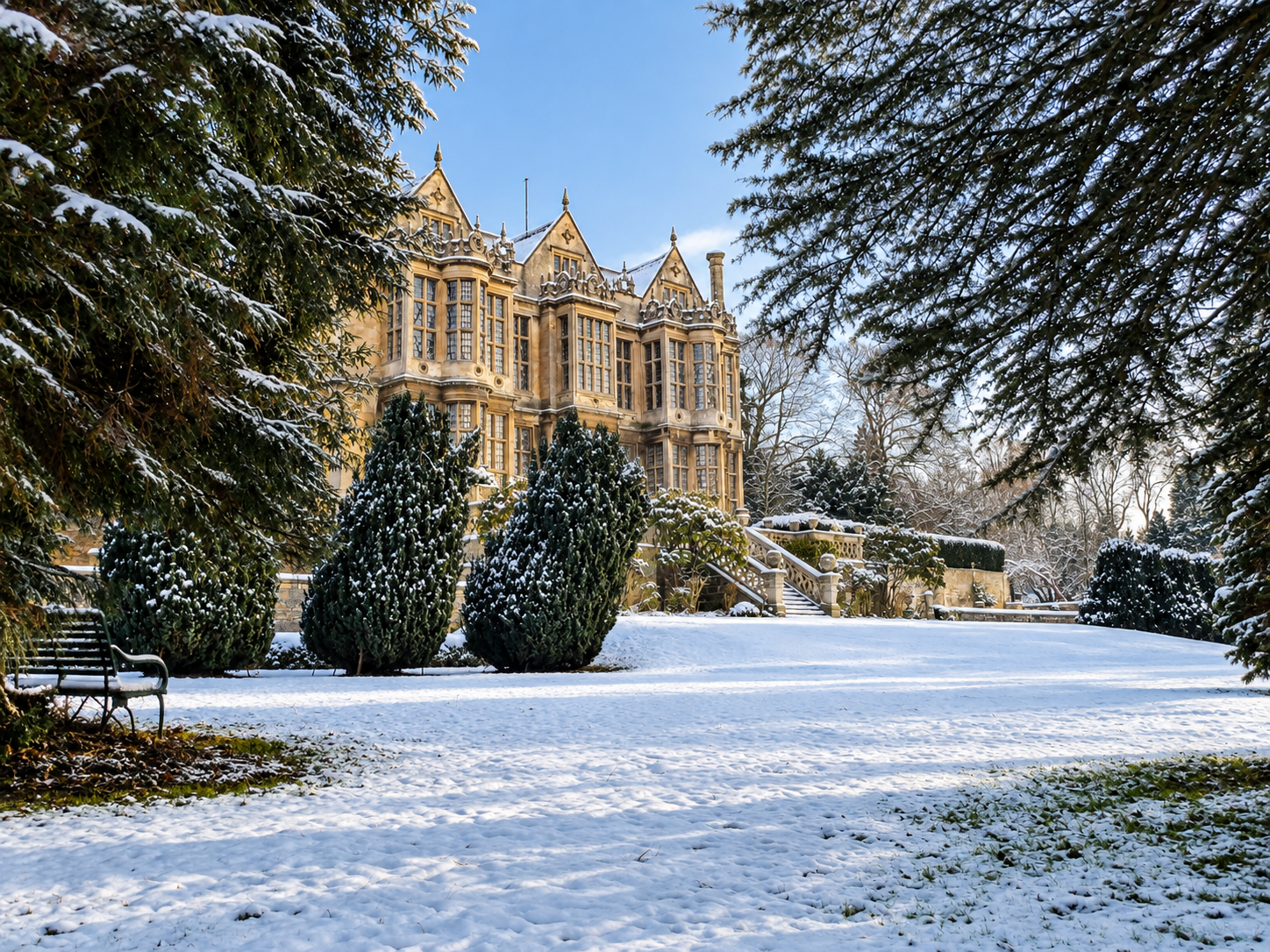 Christmas Guided Tour of The Hall Estate | House & Grounds Admission