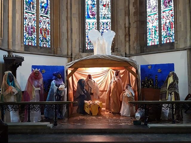 Merry Christmas from all at St Mary&rsquo;s Centre.
This is the nativity scene made from willow and lantern paper by the Year 6 students of St Mary&rsquo;s School and members of St Mary&rsquo;s Church.
Wishing you all a peaceful and happy day 🎄💫💕
