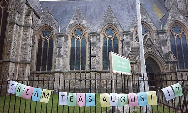 Just a little reminder about this Saturday&rsquo;s cream teas on the lawn.
We will be raising funds for the new centre and sharing more information about it.
See stories for our new flyer... Hope to see you there ☕️🍰
#moreteavicar #creamtea #stokene