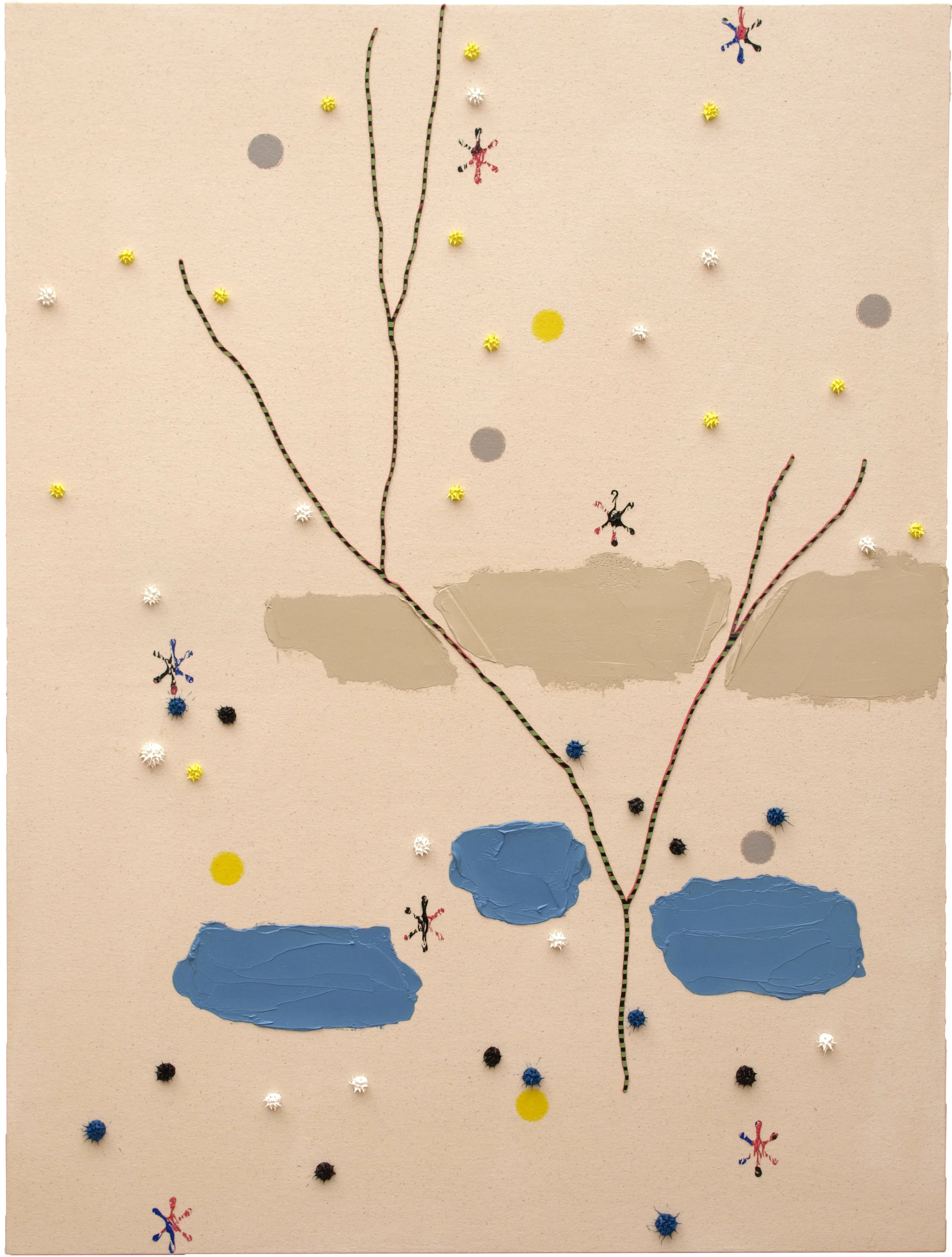 "Condensate" 92 x 76cm, Oil on Canvas over Wood Panel, #507, 2015