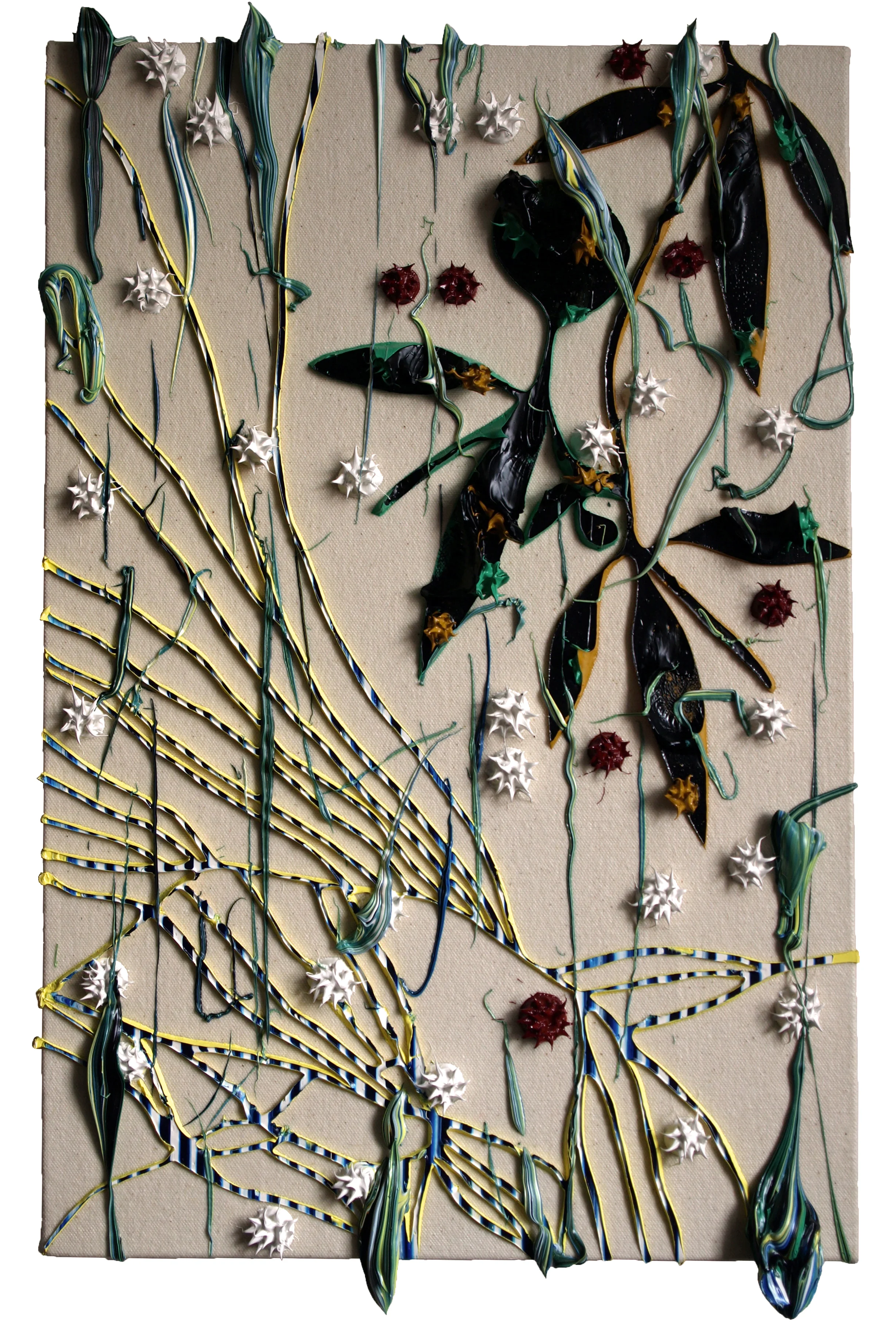 "such crooked timber" 18" x 12", Oil on Canvas over Wood Panel, #470, 2014