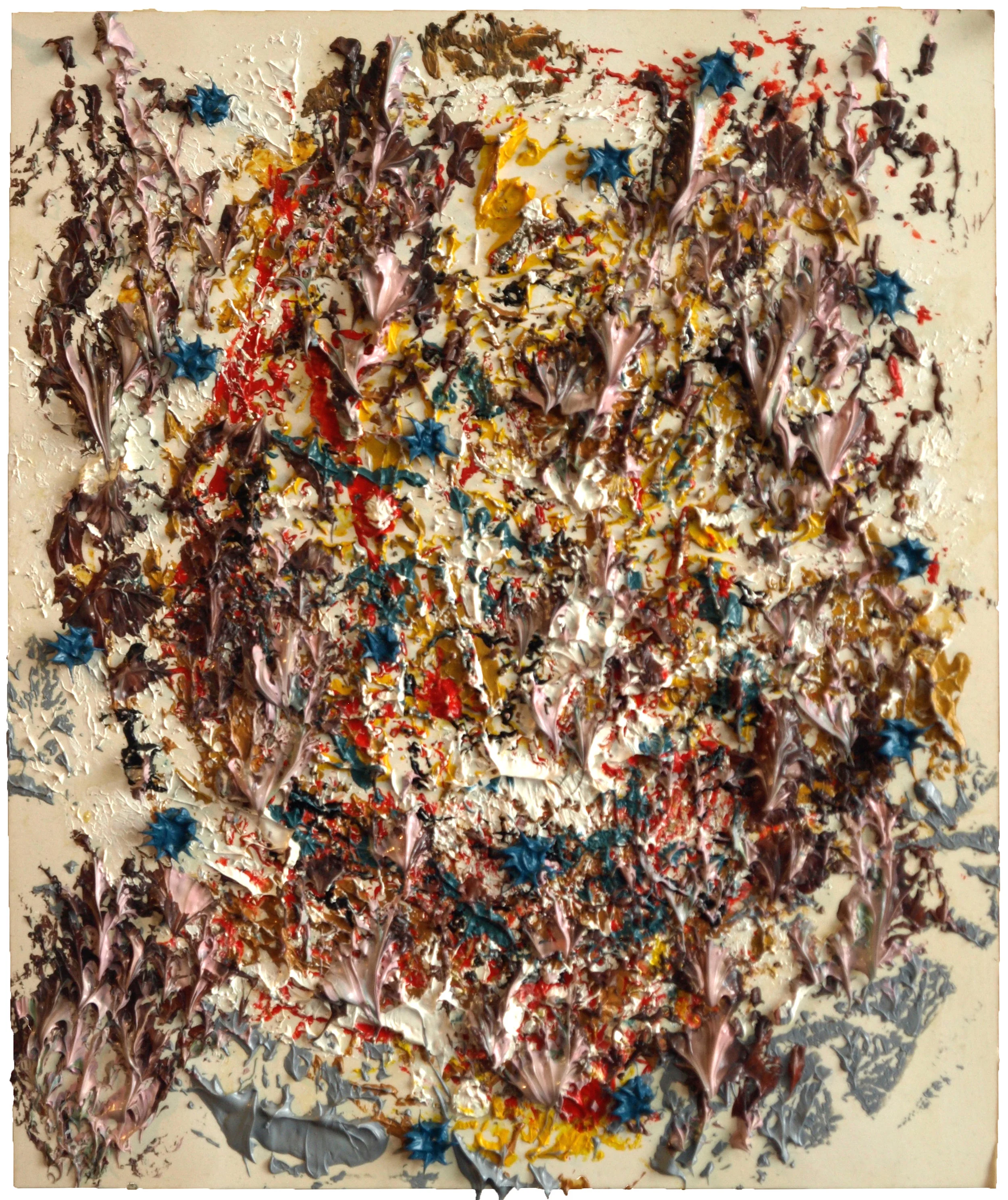 "Of Course, Of Course" 18"x15", Oil on Paper, #4-14, 2014