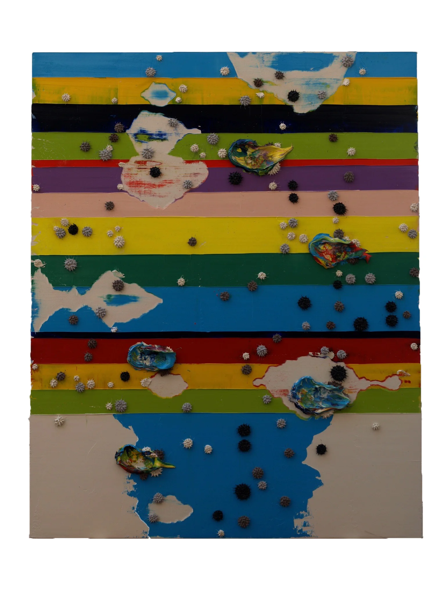 "Tan Lejos" 160 x 127cm, Oil on Canvas over Wood Panel, #361, 2010
