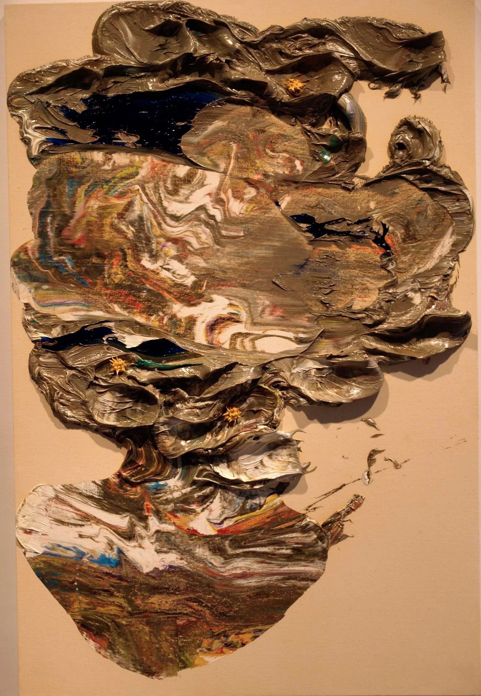 "Hector" 48" x 36", Oil on Canvas over Wood Panel, #341, 2009