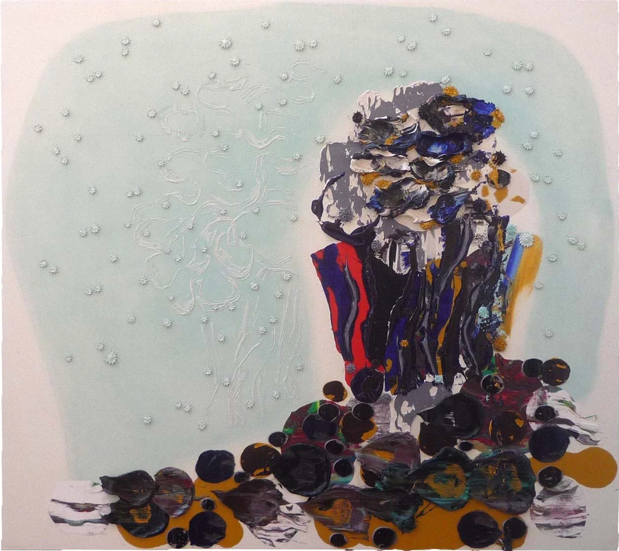 "Been Like That" 120 x 150cm, Oil on Canvas over Wood Panel, #334, 2009