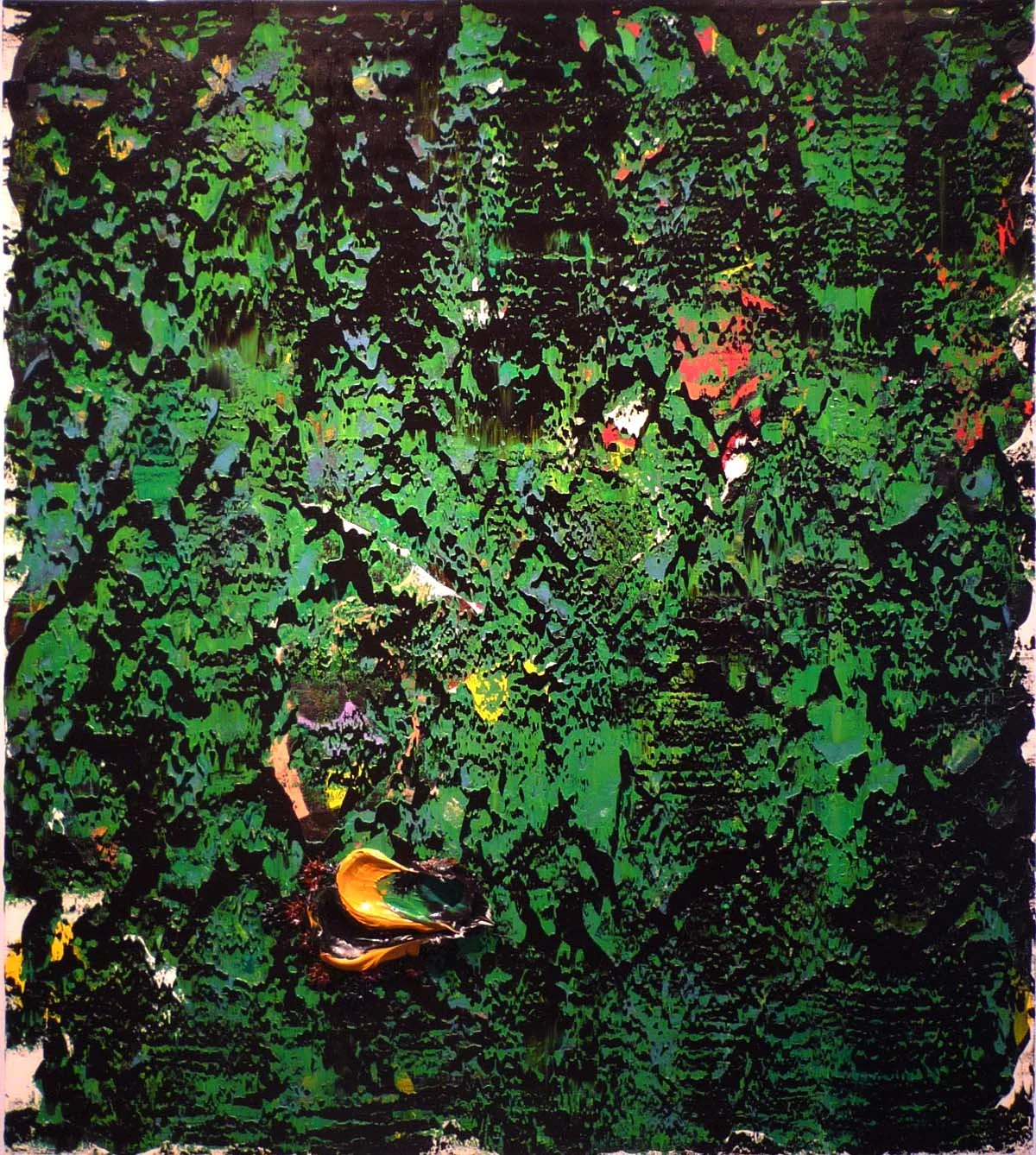 "The Dog" 71" x 63", Oil on Canvas over Wood Panel, #317, 2008