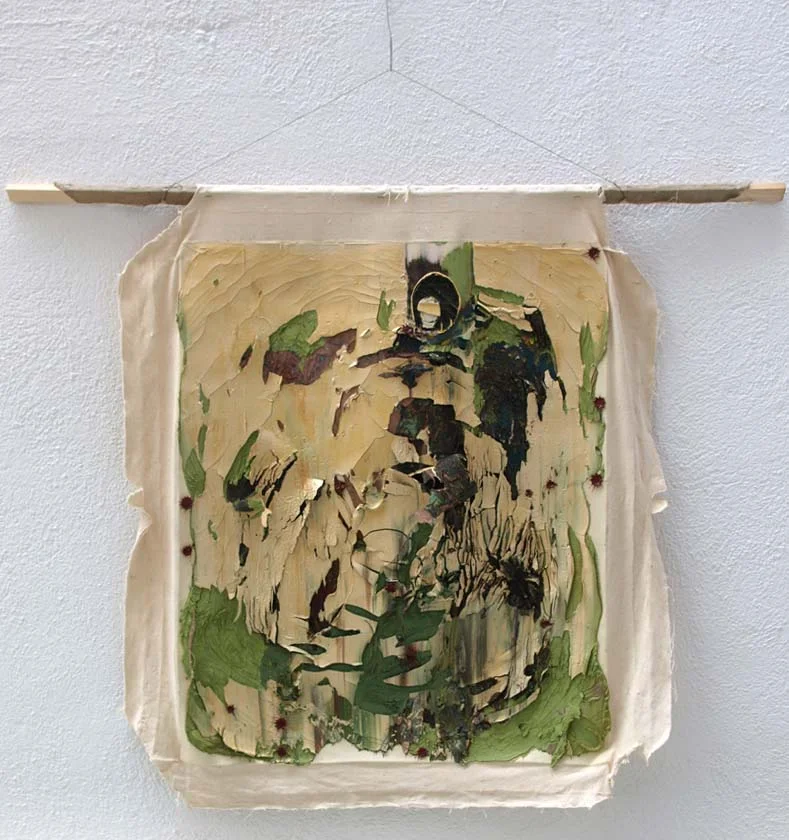 "Moving with the mind awander" 91 x 76cm, Oil on Canvas over Wood Panel, #307, 2008