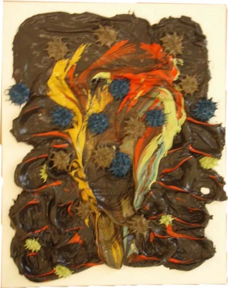 "always be the hunter, never the rabbit" 20" x 16", Oil on Canvas, #299, 2008