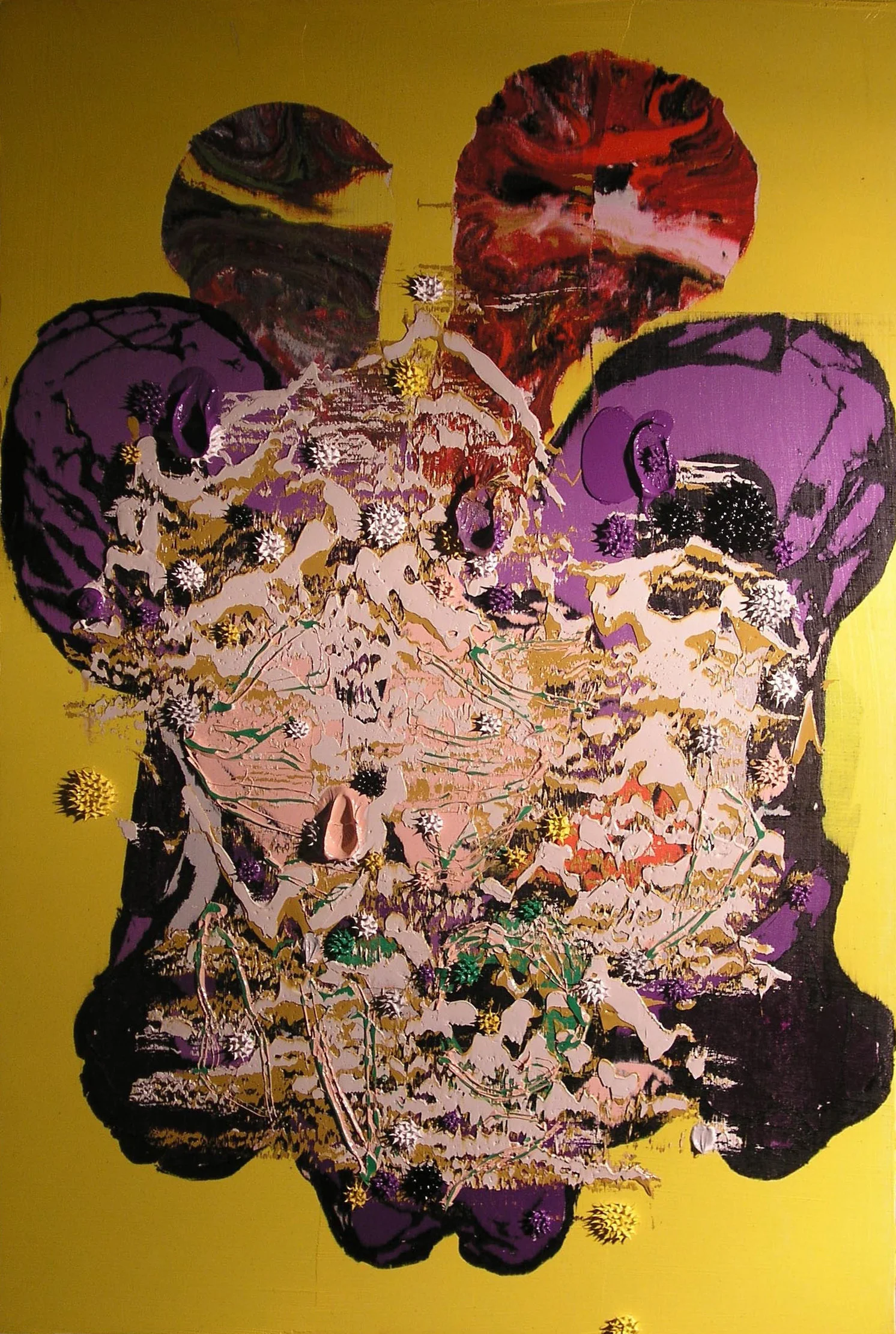 "The Inner Structure of Our Intellect" 48" x 32", Oil on Canvas over Wood Panel, #270, 2007