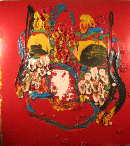 "Frozen Blood" 125 x 116cm. Oil on Canvas, #265, 2006