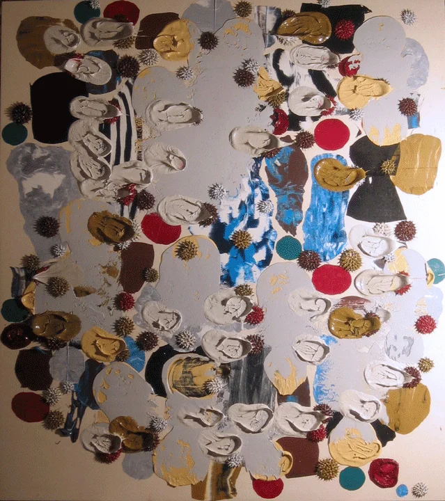 "To Live is to Struggle" 180 x 160cm. Oil on Canvas, #261, 2006