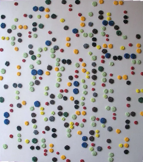 "Squinting" 71" x 63". Oil on Canvas, #257, 2006