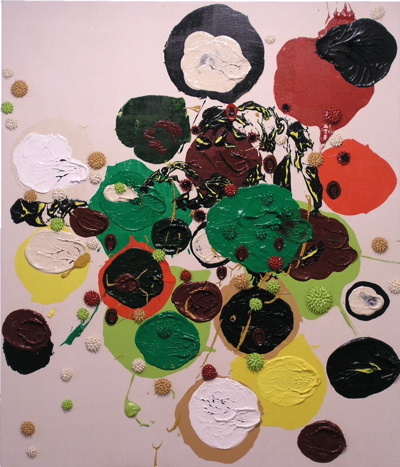 "Pacing, Staring, Stalking." 135 x 115cm, Oil on Linen over Wood Panel, 237, 2005