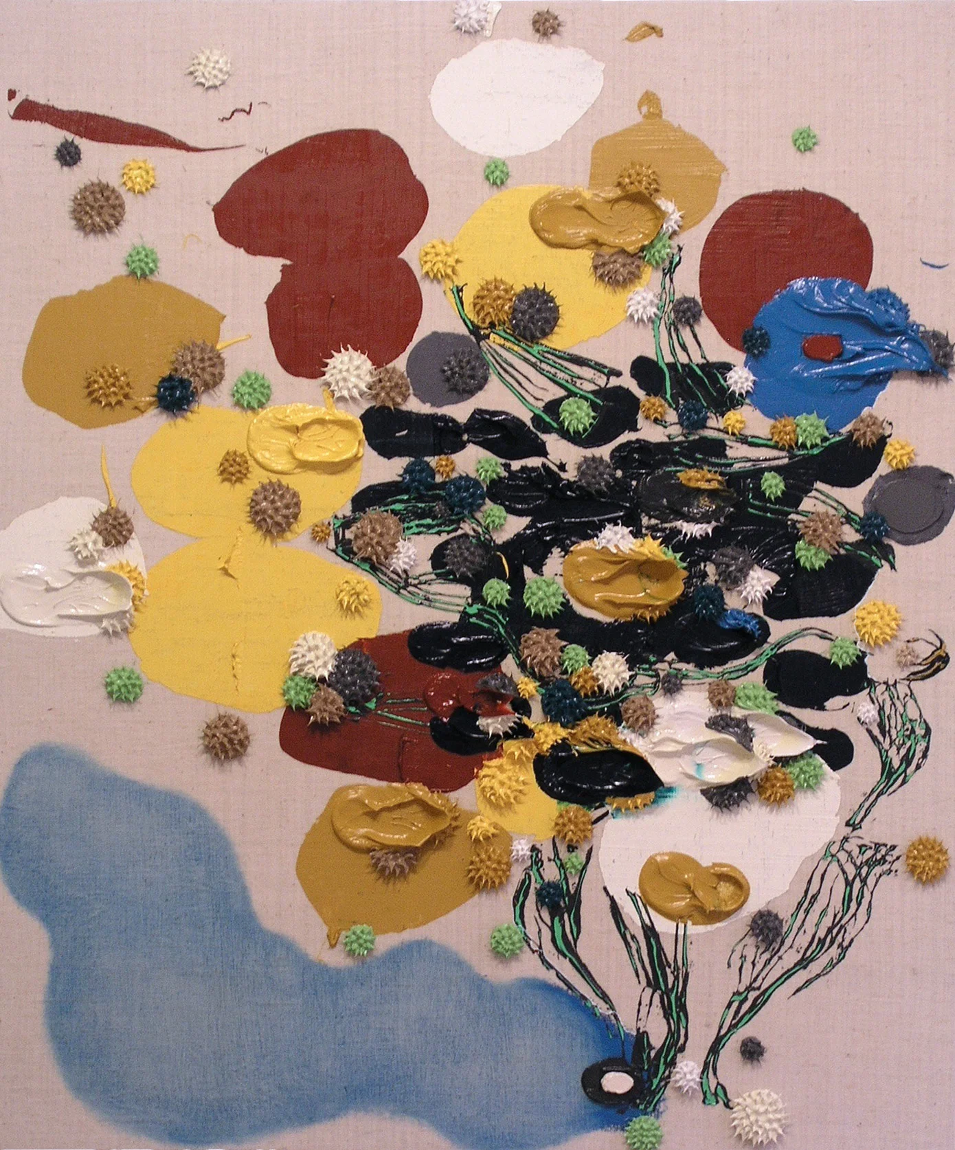 "Back to the Garden" 97 x 80cm, Oil on Linen over Wood Panel, 233, 2005