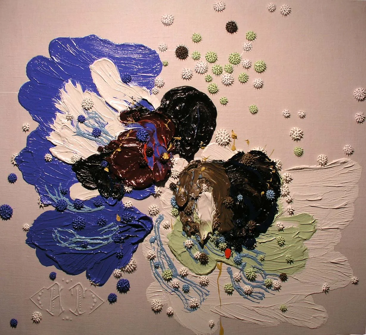"Breathing Room" 100 x 110cm, Oil on Linen over Wood Panel, #212, 2004