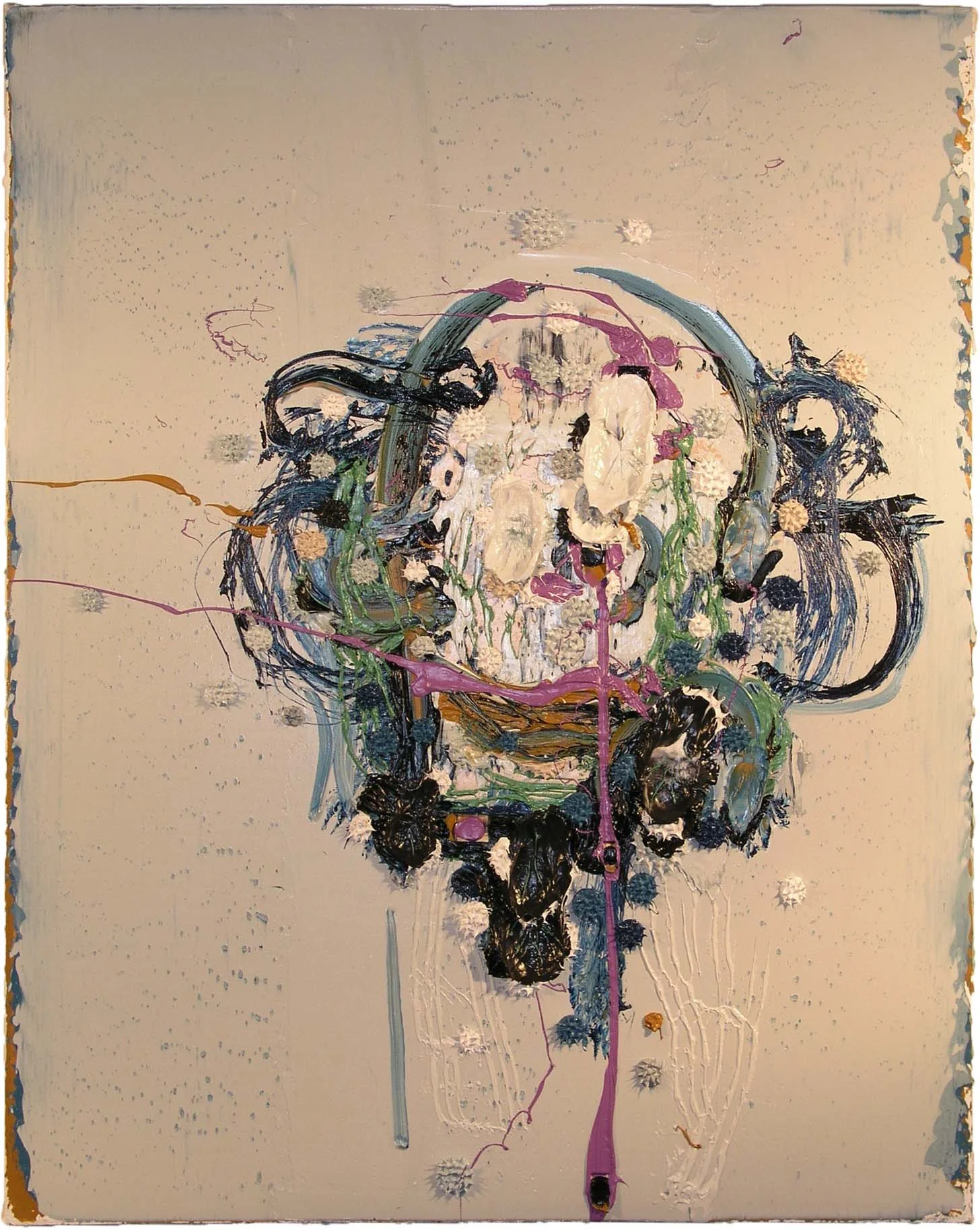 "The Psychologist" 32" x 25.5", Oil on Linen over Wood Panel, #204, 2004