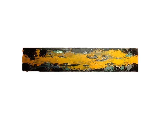 "Overland II" 30" x 12', Oil on Canvas over Wood Panel, #188, 2003