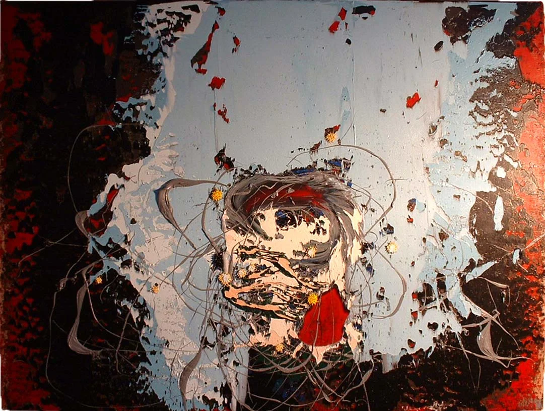 *** 30" x 36", Oil on Linen over Wood Panel, #168, 2002