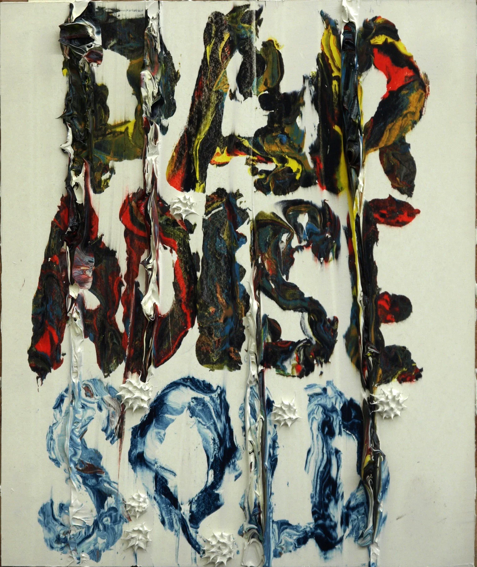 "Paradise" 18"x15", Oil on Paper, #8-11, 2011