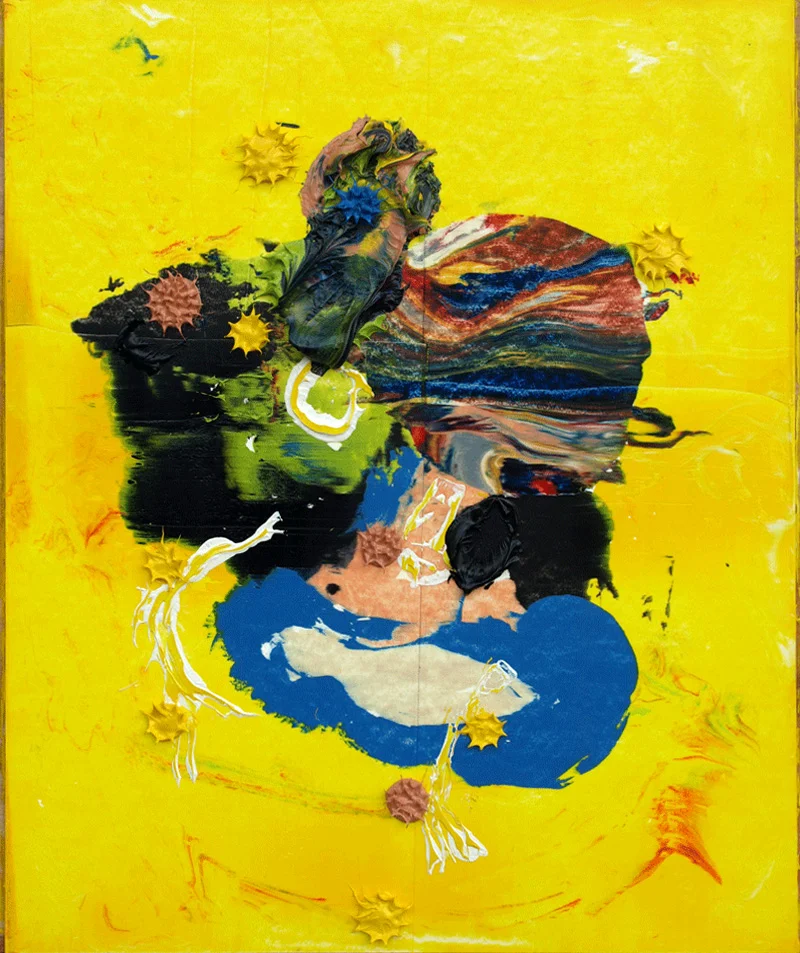 "Quite a Civil Person" 47 x 38cm, Oil on Paper, #16-08, 2008