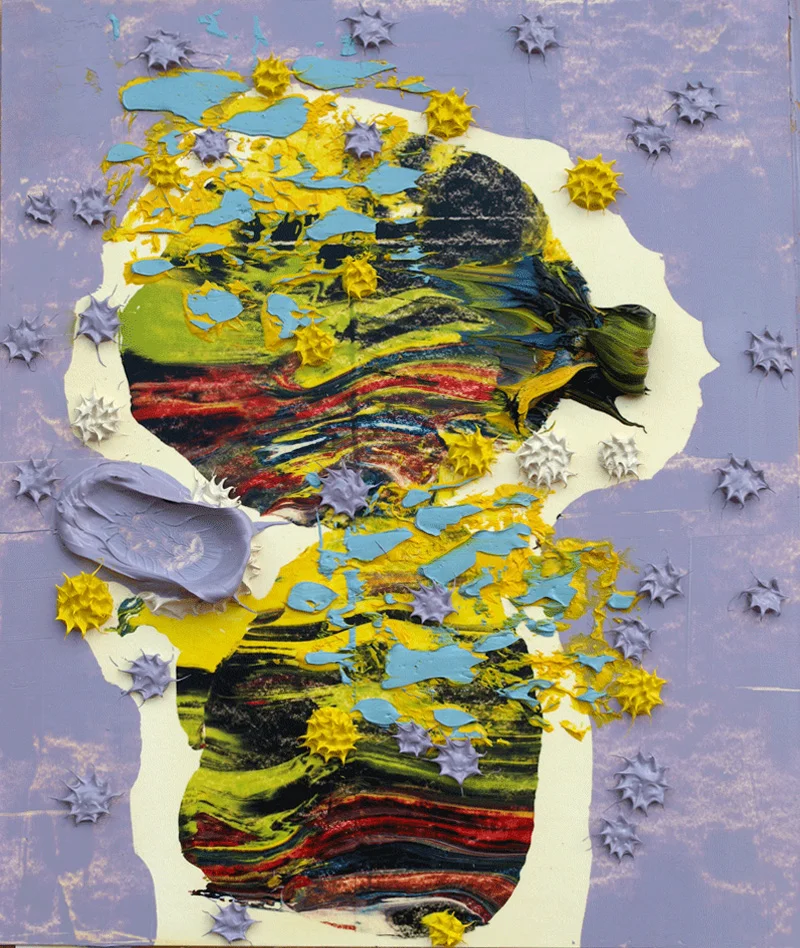 "Un Hijo Pródigo" 47 x 38cm, Oil on Paper, #14-08, 2008