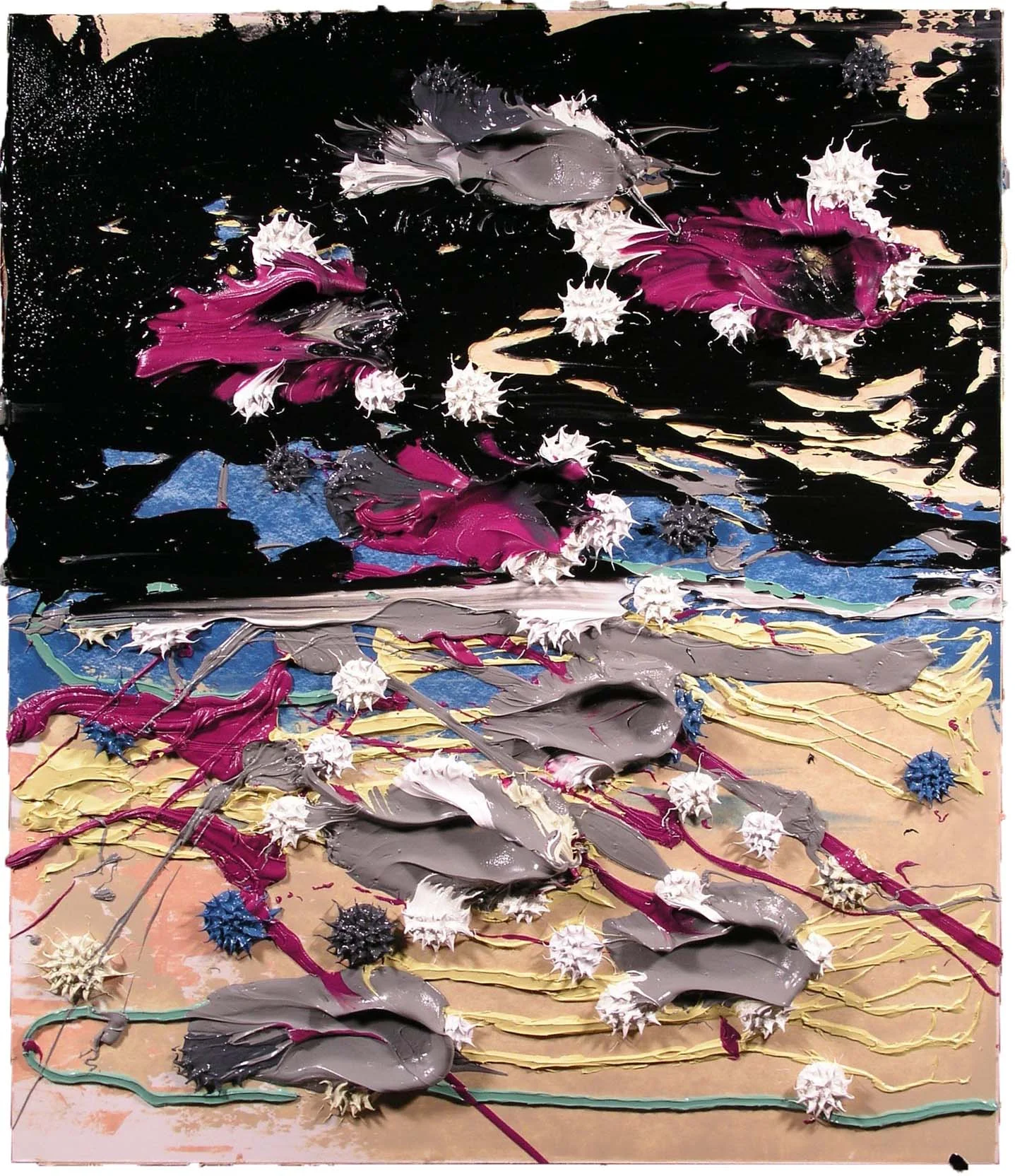 "Tonight" 18" x 15", Oil on Paper, #1-04, 2004