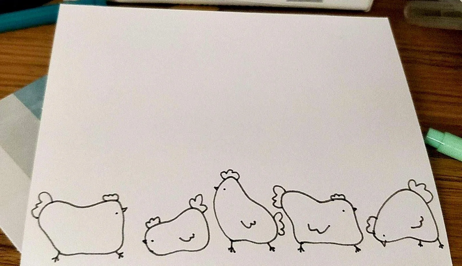 chicken doodles