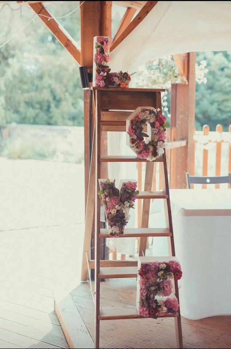 Love letters on ladder.jpg