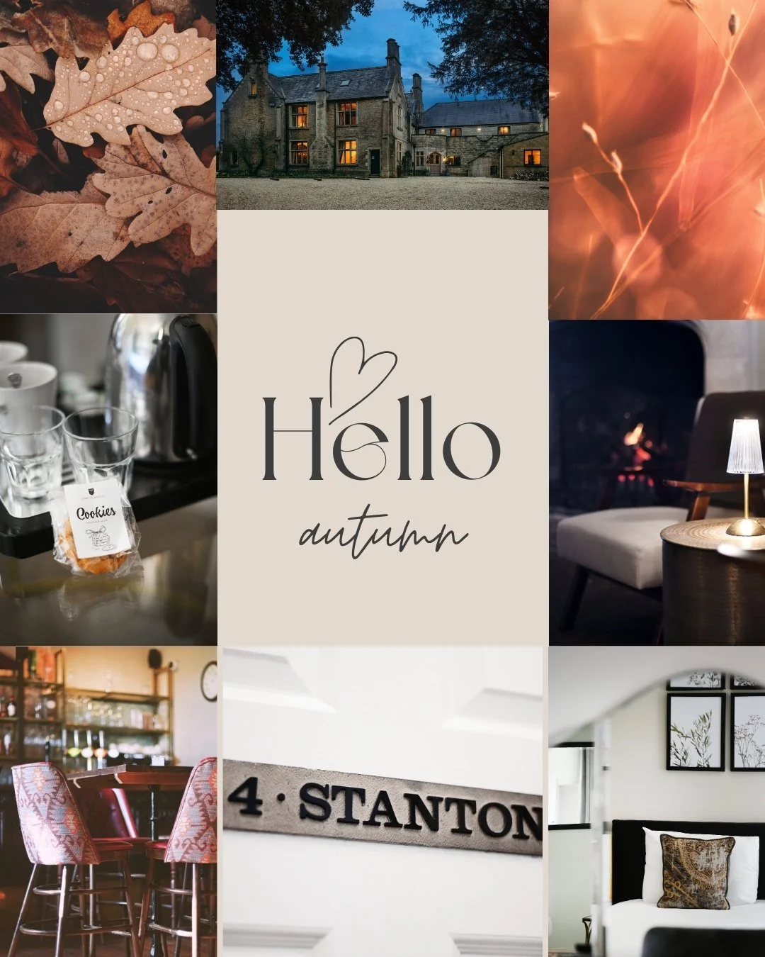 🍁 Just One Month Left &ndash; Autumn Escape Ends Soon! 🍂

Golden leaves, crisp air, and cosy countryside nights&hellip; your perfect seasonal break is waiting!
There&rsquo;s now just one month left to enjoy 10% off our Dinner, Bed &amp; Breakfast p