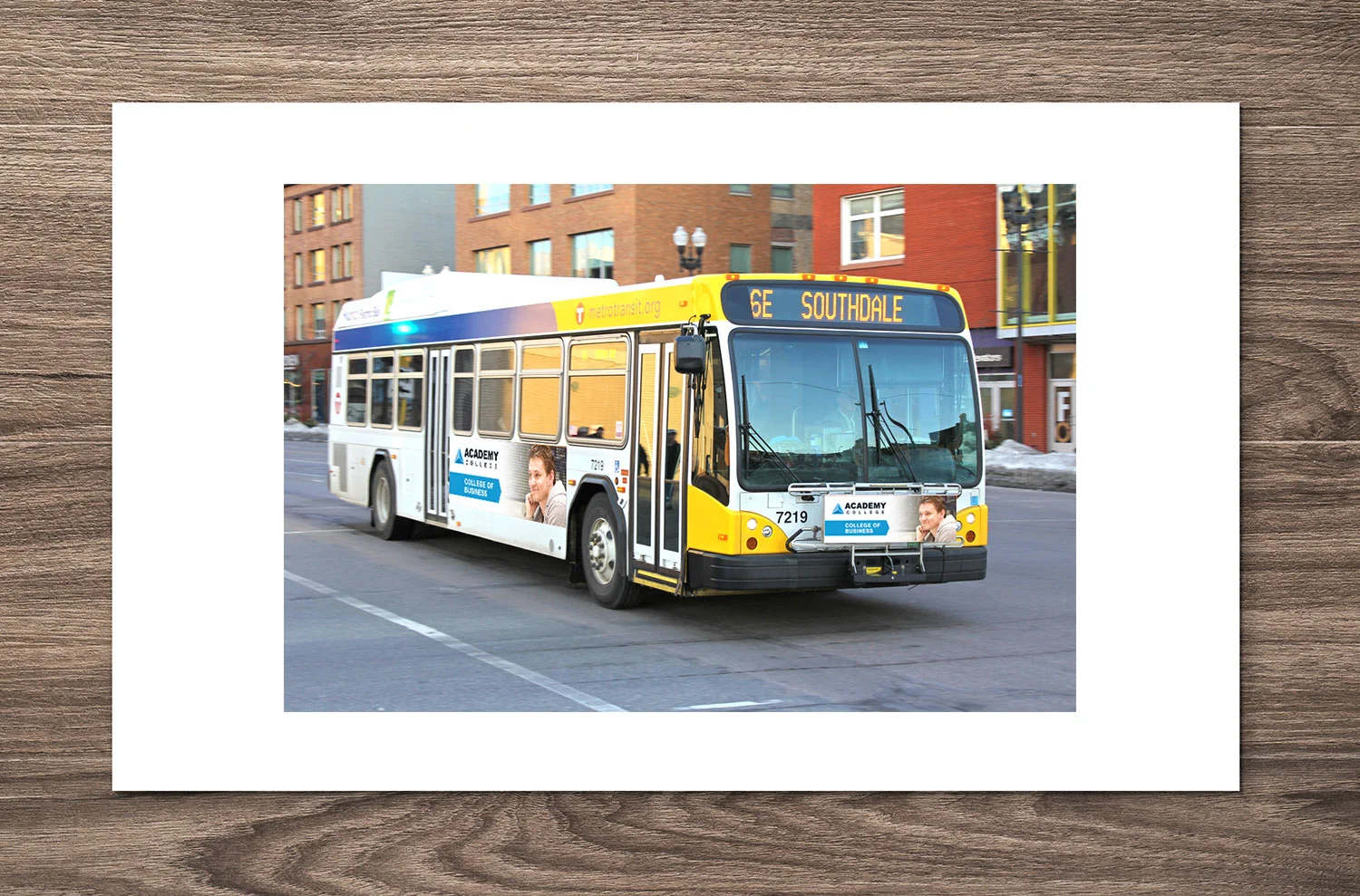  Metro Transit campaign design, Academy College 