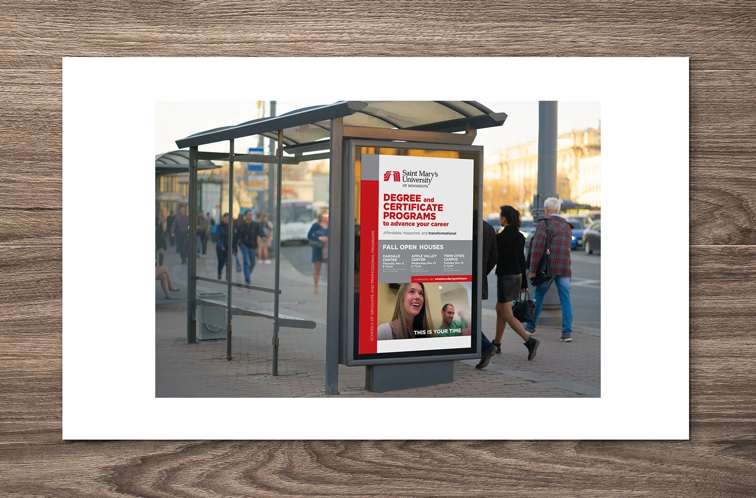  Bus stop kiosk, Saint Mary’s University 