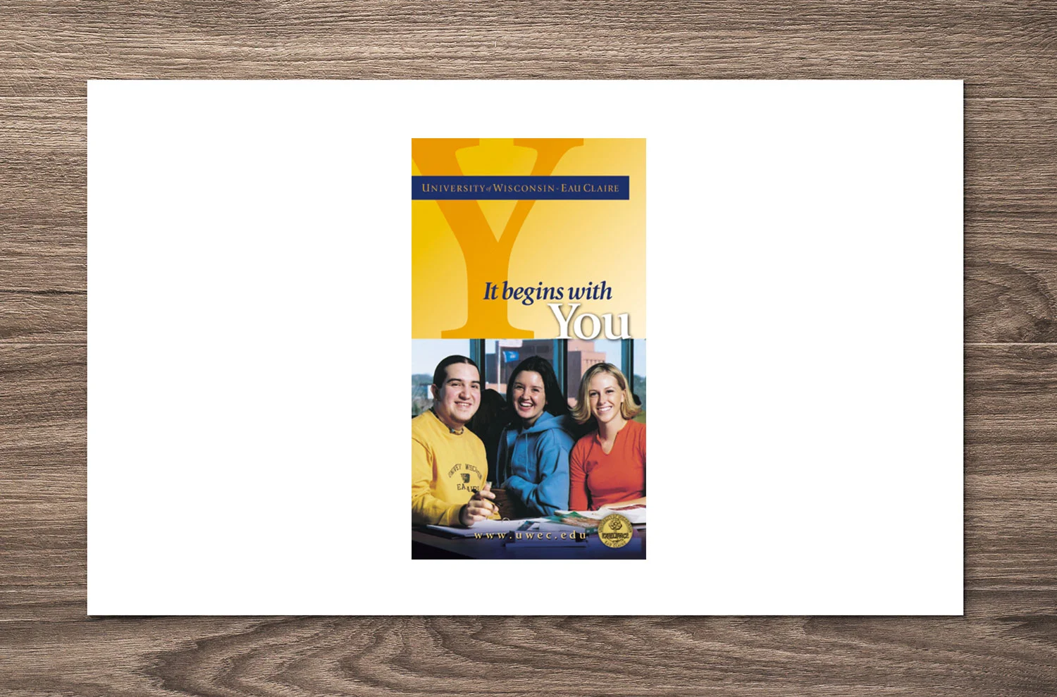  Brochure cover, UW-Eau Claire 
