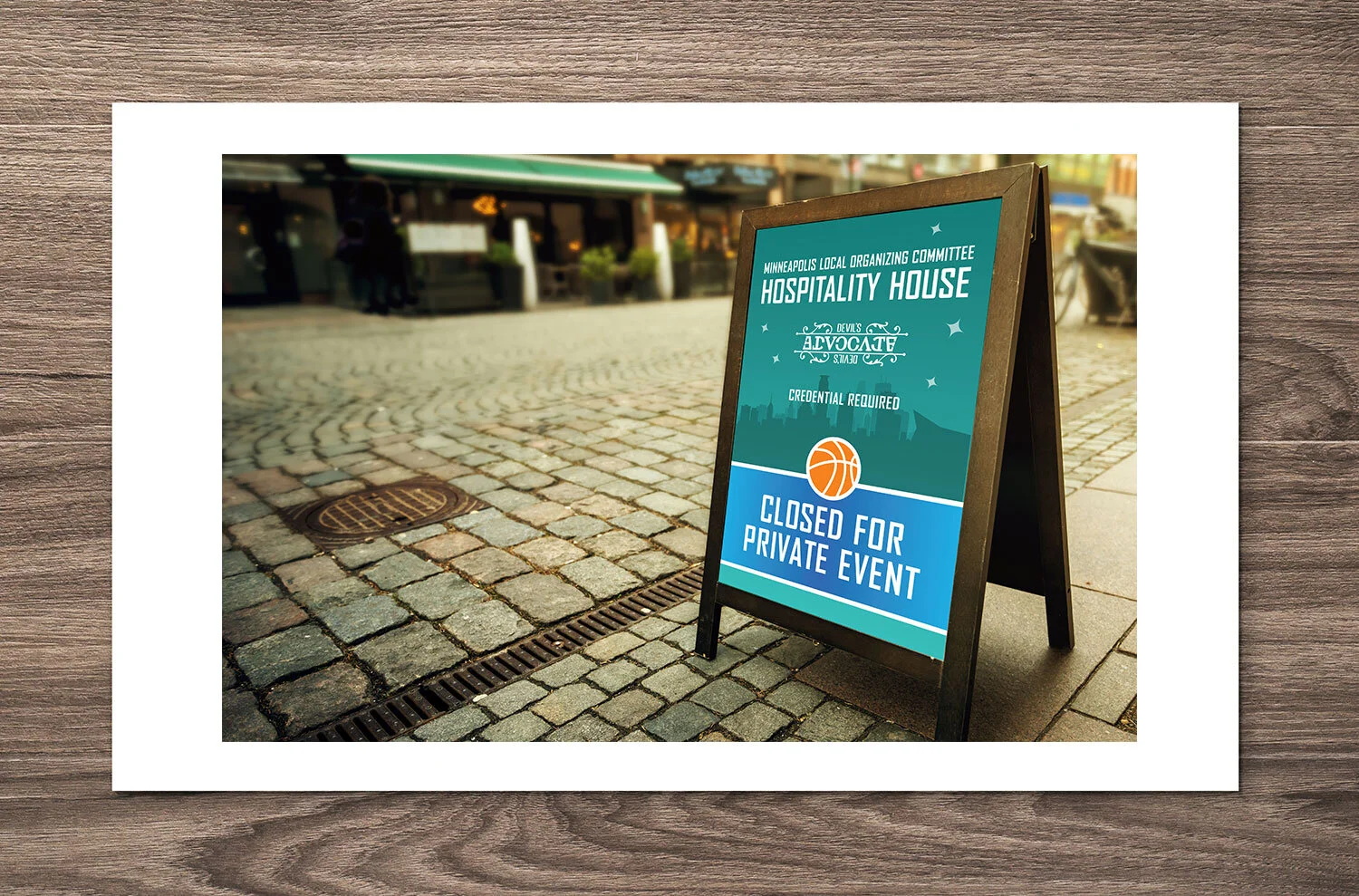  Event sign, NCAA Final Four 