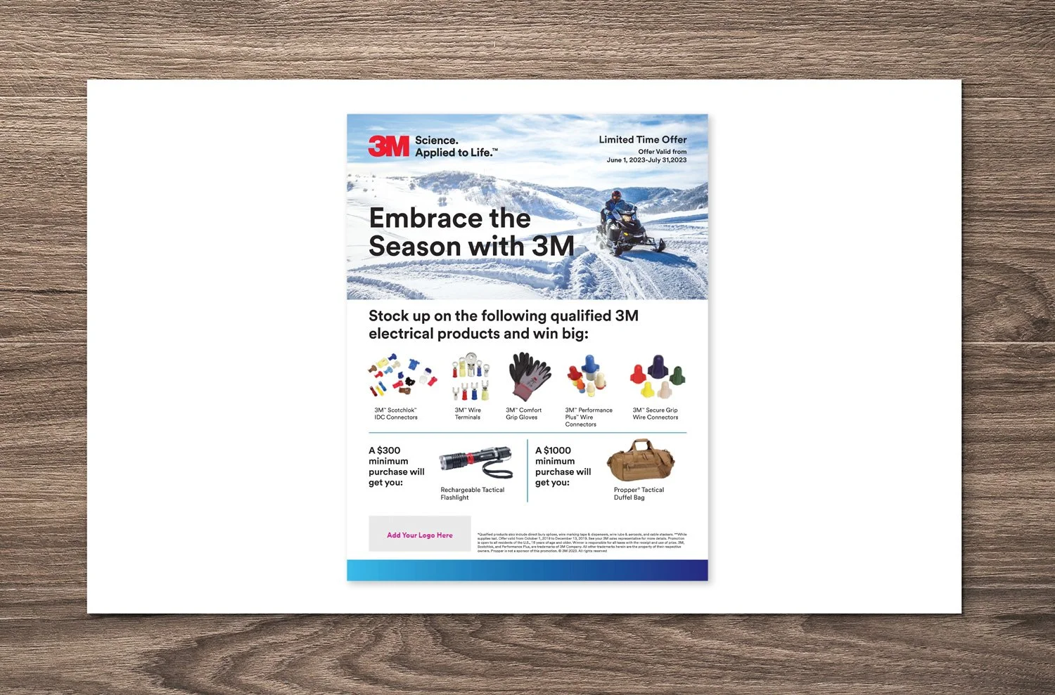  3M Electrical Products sales flyer 