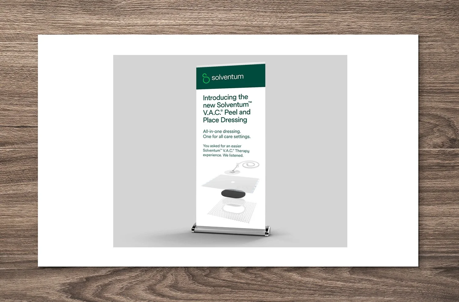  Solventum trade show banner 