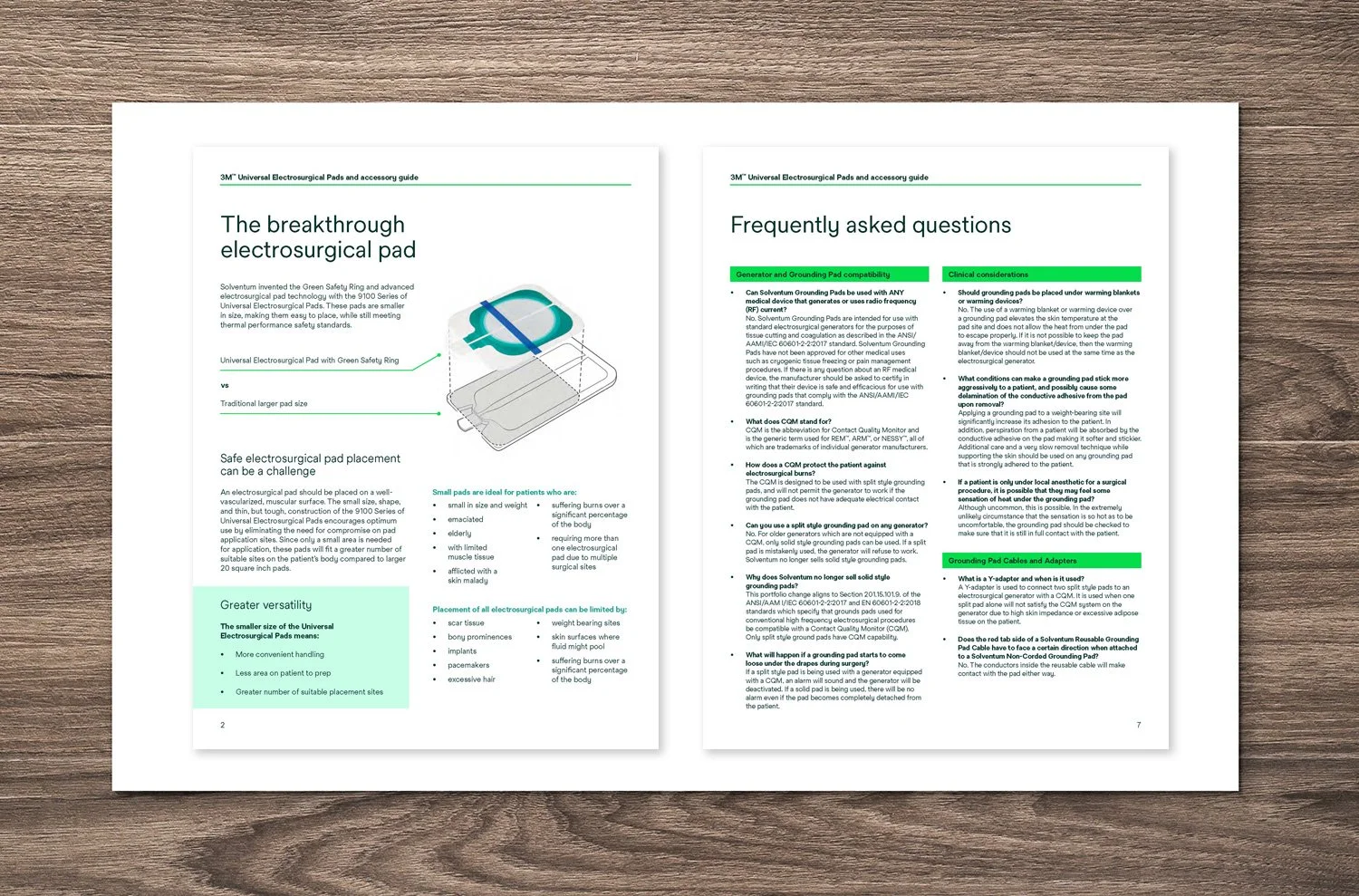  Solventum Electrosurgical Products Guide catalog pages 