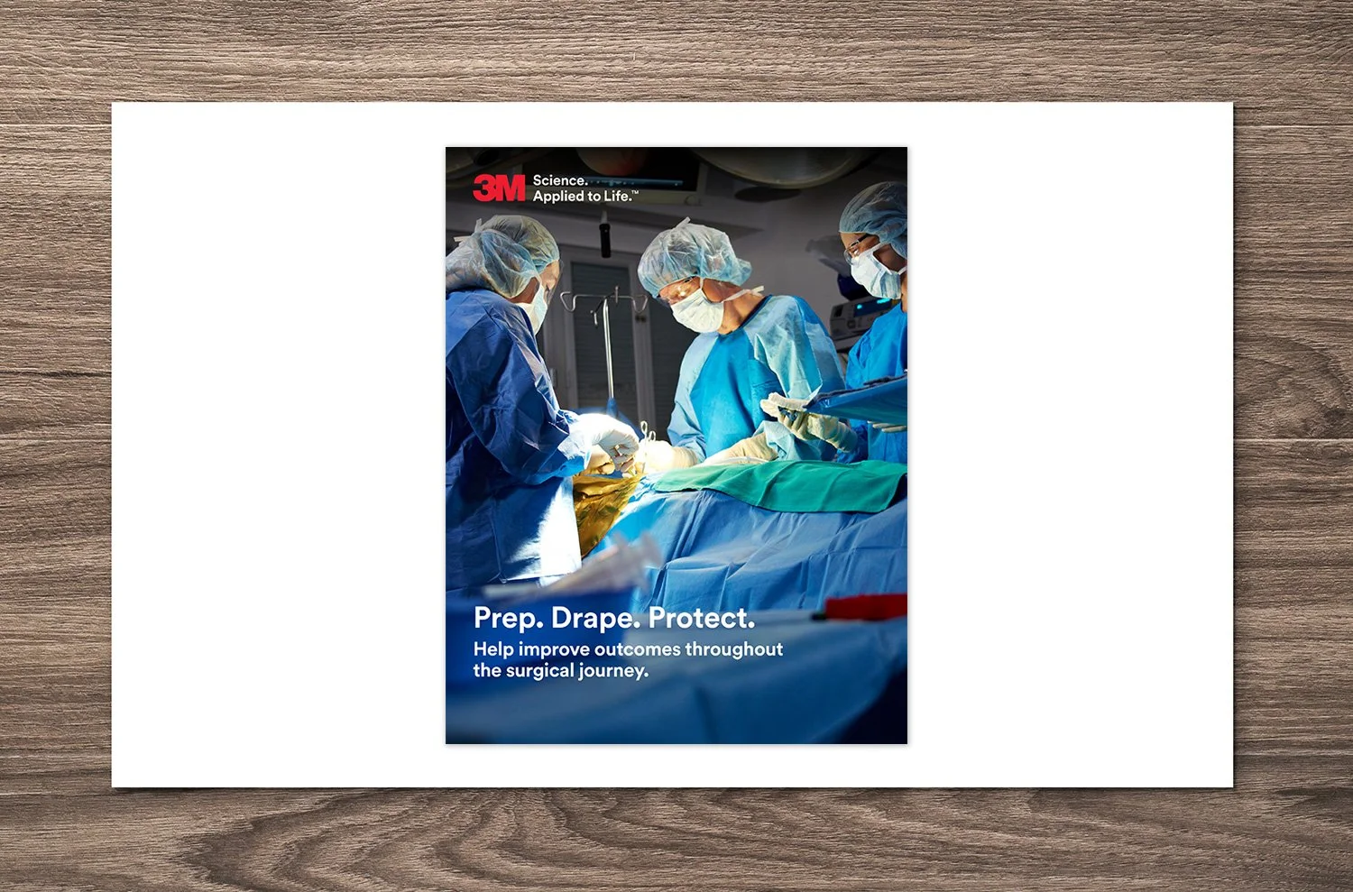  3M Surgical Products brochure cover 