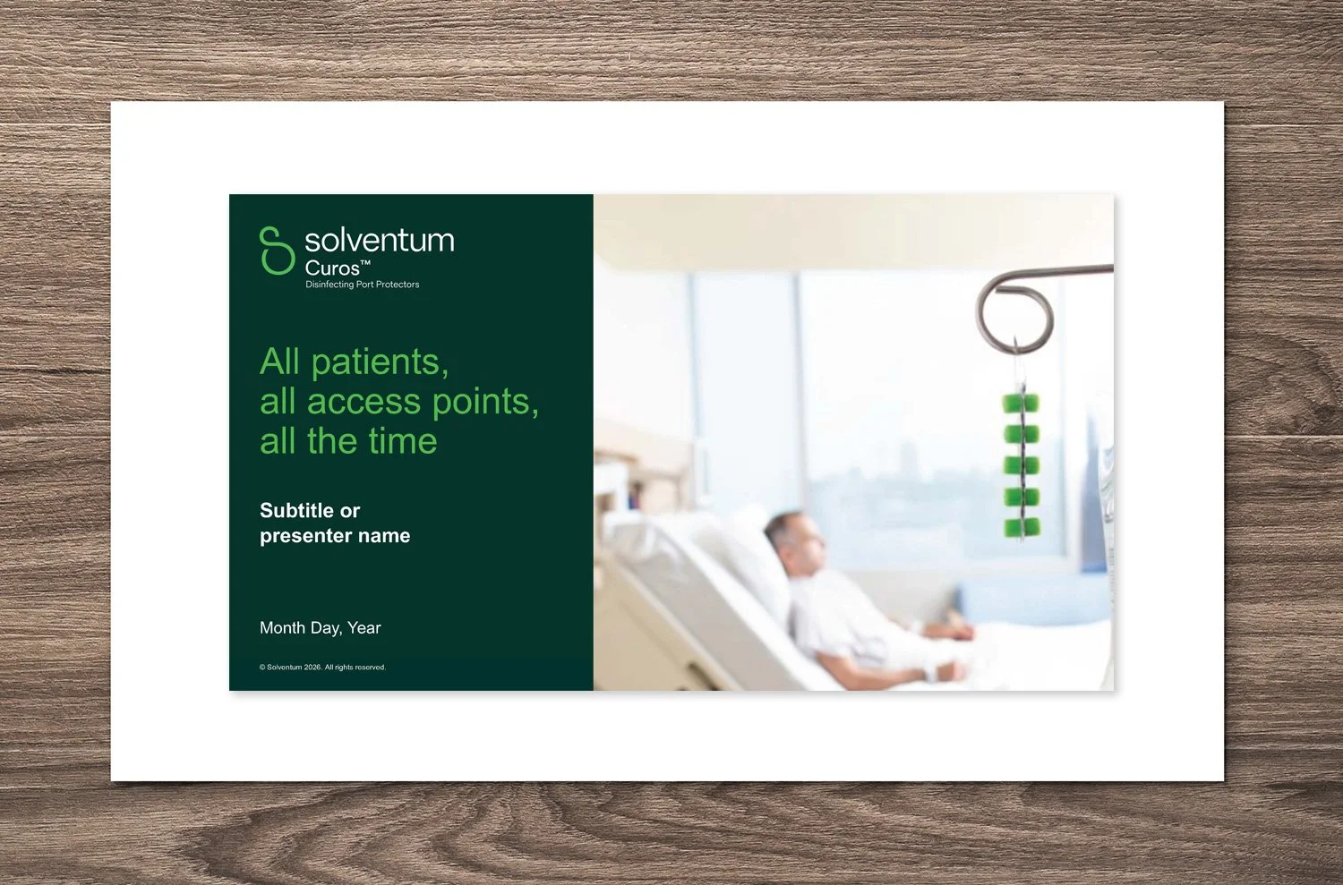  Solventum Power Point presentation slide 