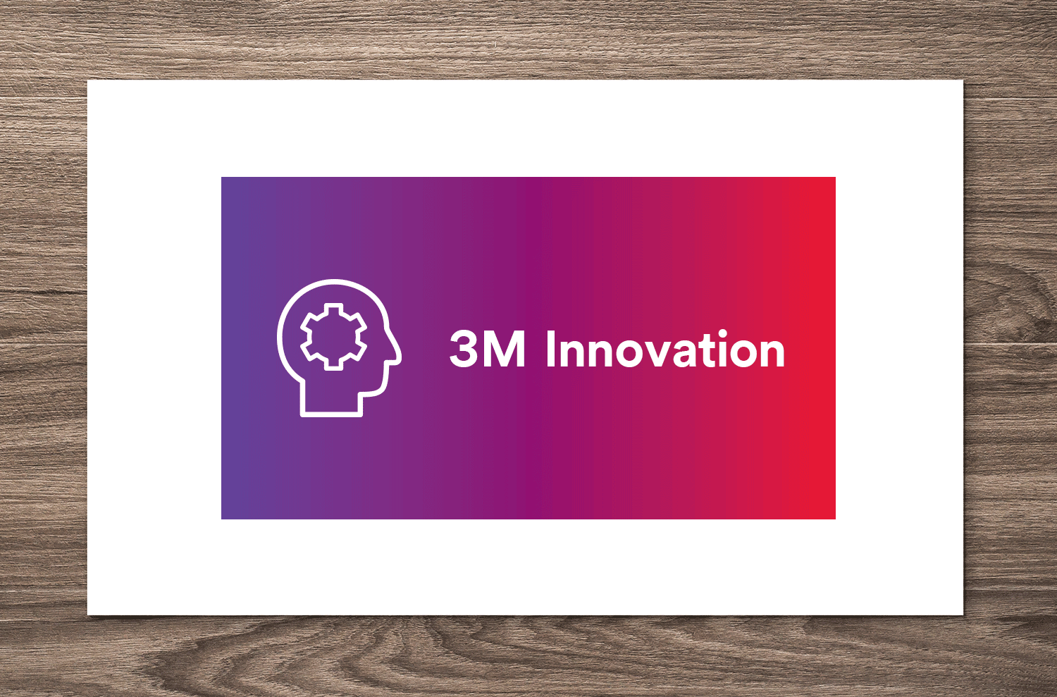  3M screen graphic for presentation, tradeshow, and video use 