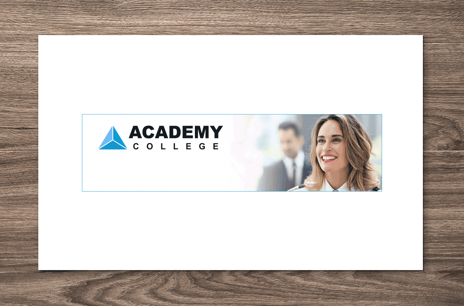  Academy College web banner ad 