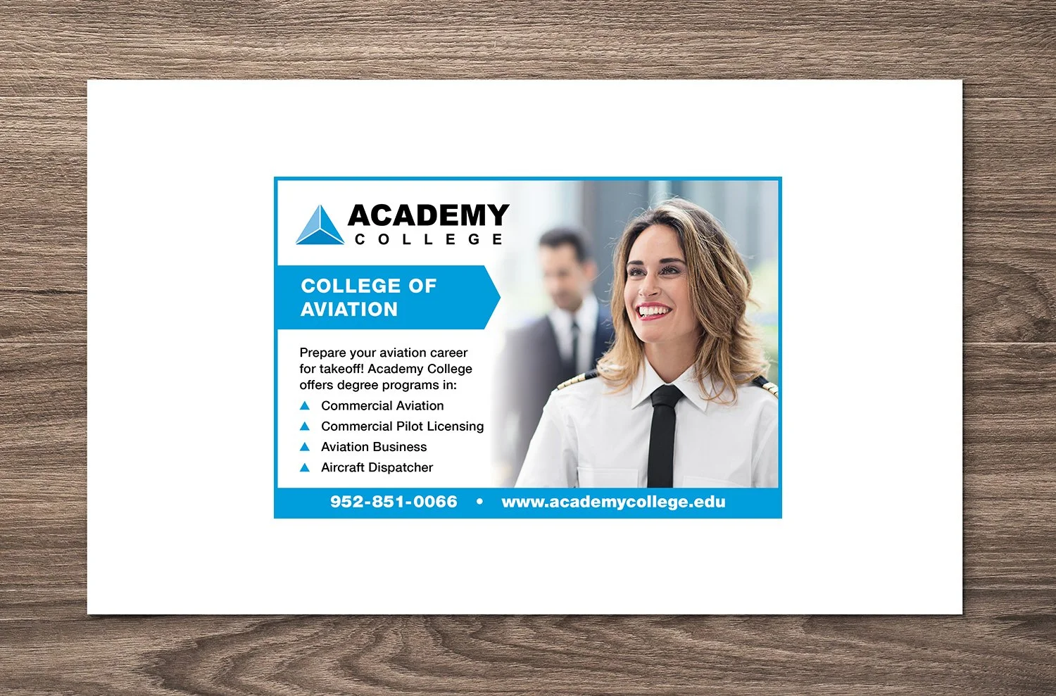  Academy College print ad 