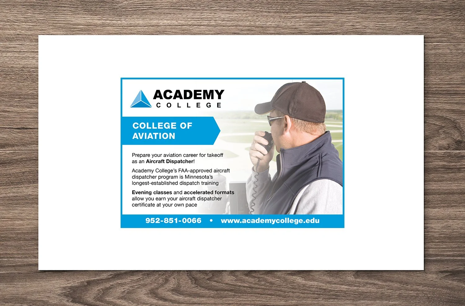  Academy College print ad 