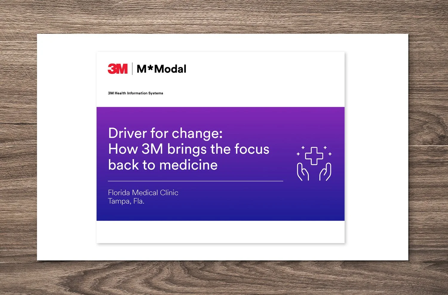  3M M-Modal e-guide booklet 