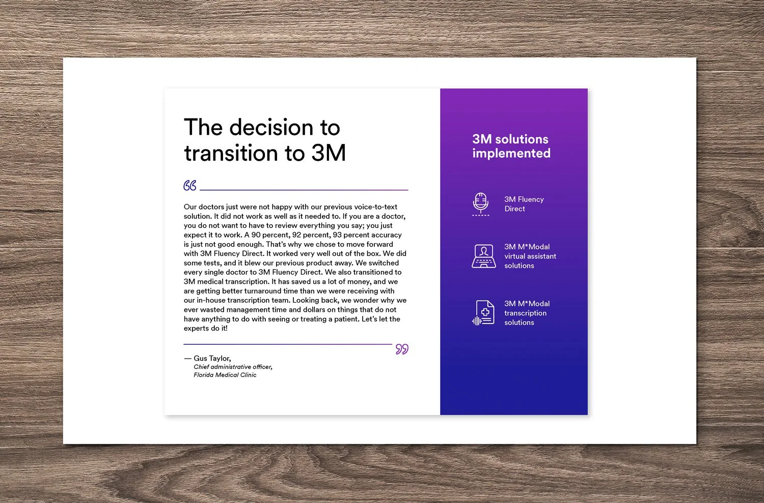  3M M-Modal e-guide booklet 