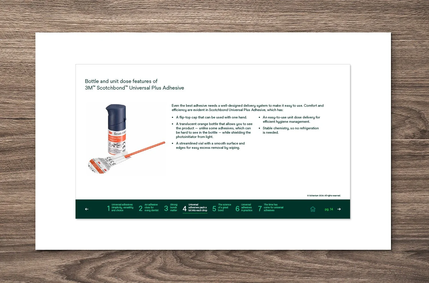  Solventum Universal Adhesives Power Point presentation slide 